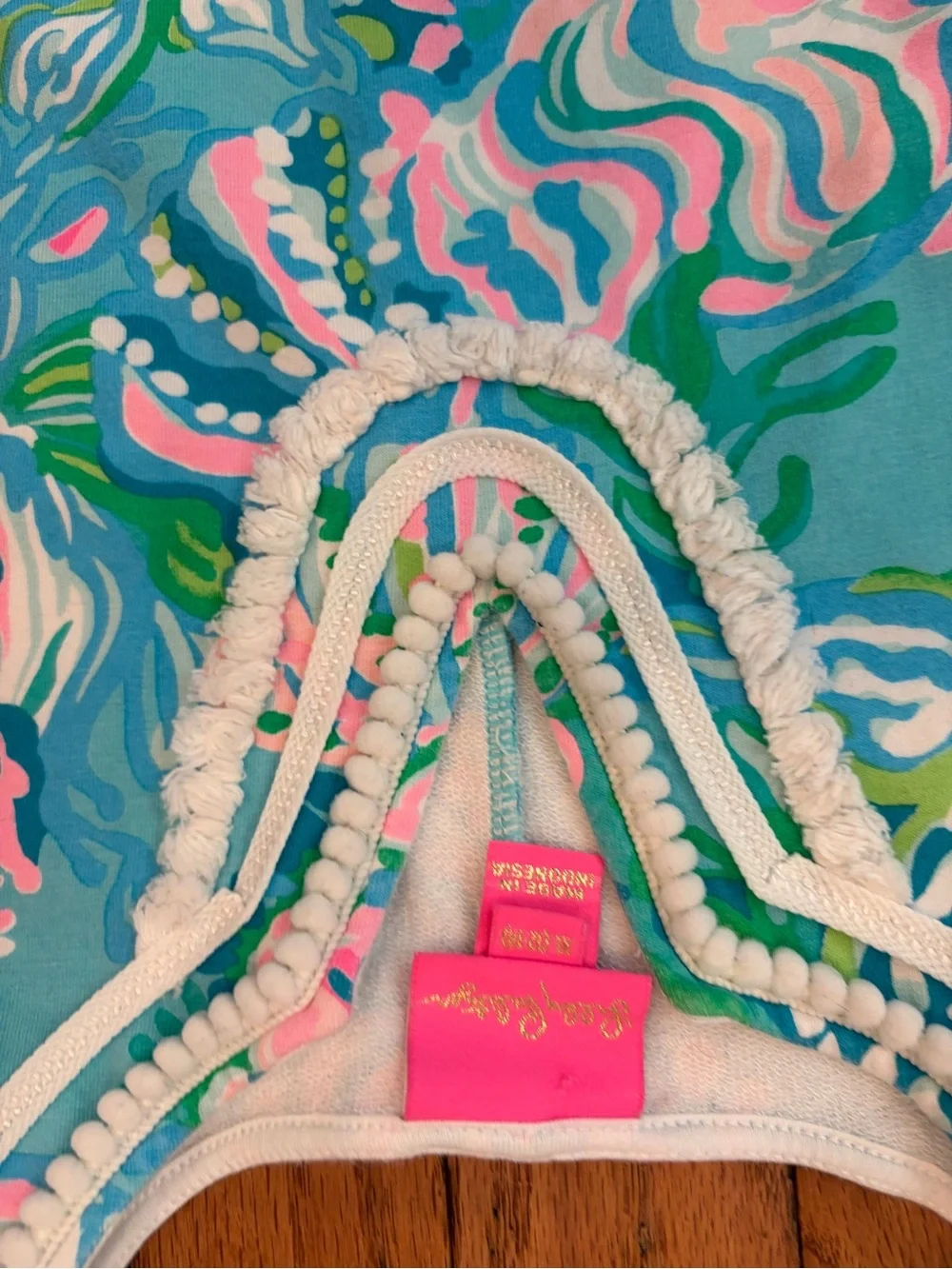 Lilly Pulitzer Girls Mini Harper Shift Flamingo Dress 12